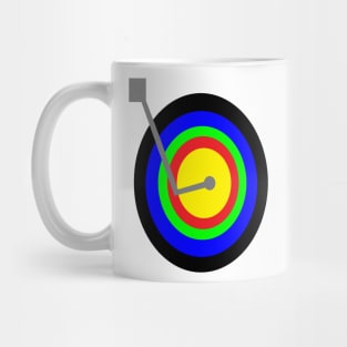 Colorful Record Player Mug
